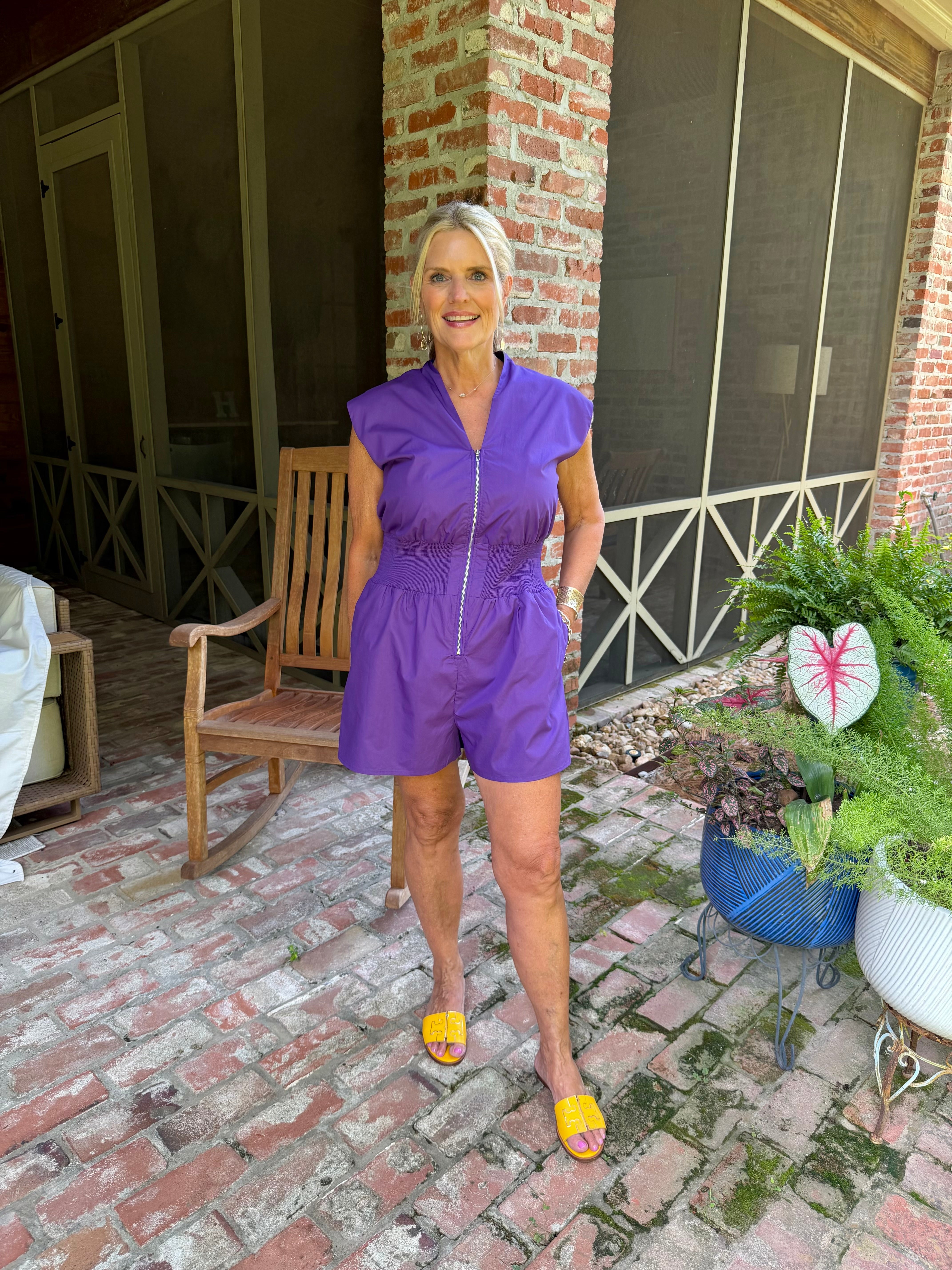 Orchid Romper