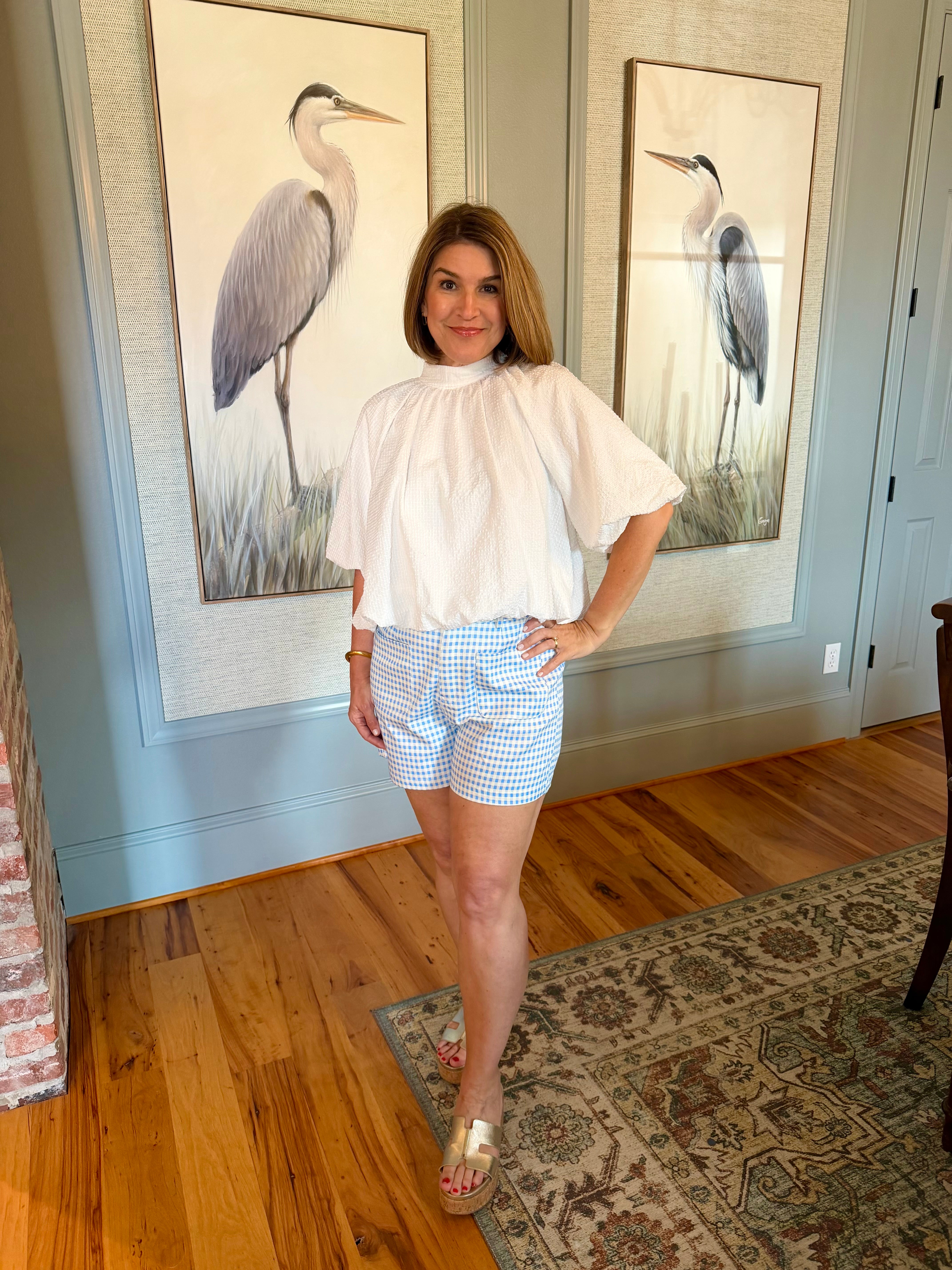 Bleu Shorts