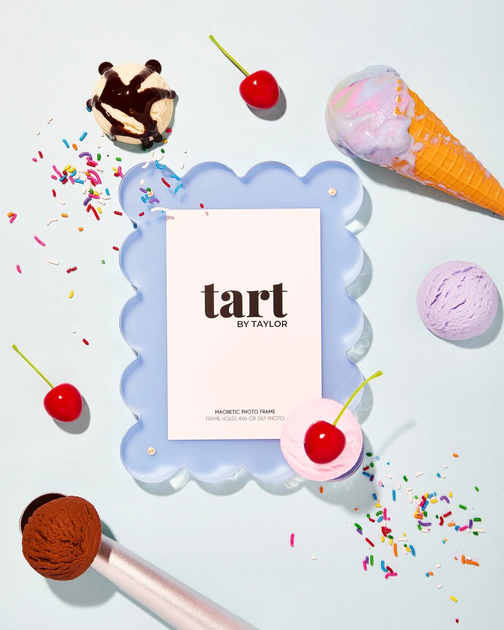 Tart by Taylor Denim Blue Acrylic Picture Frame
