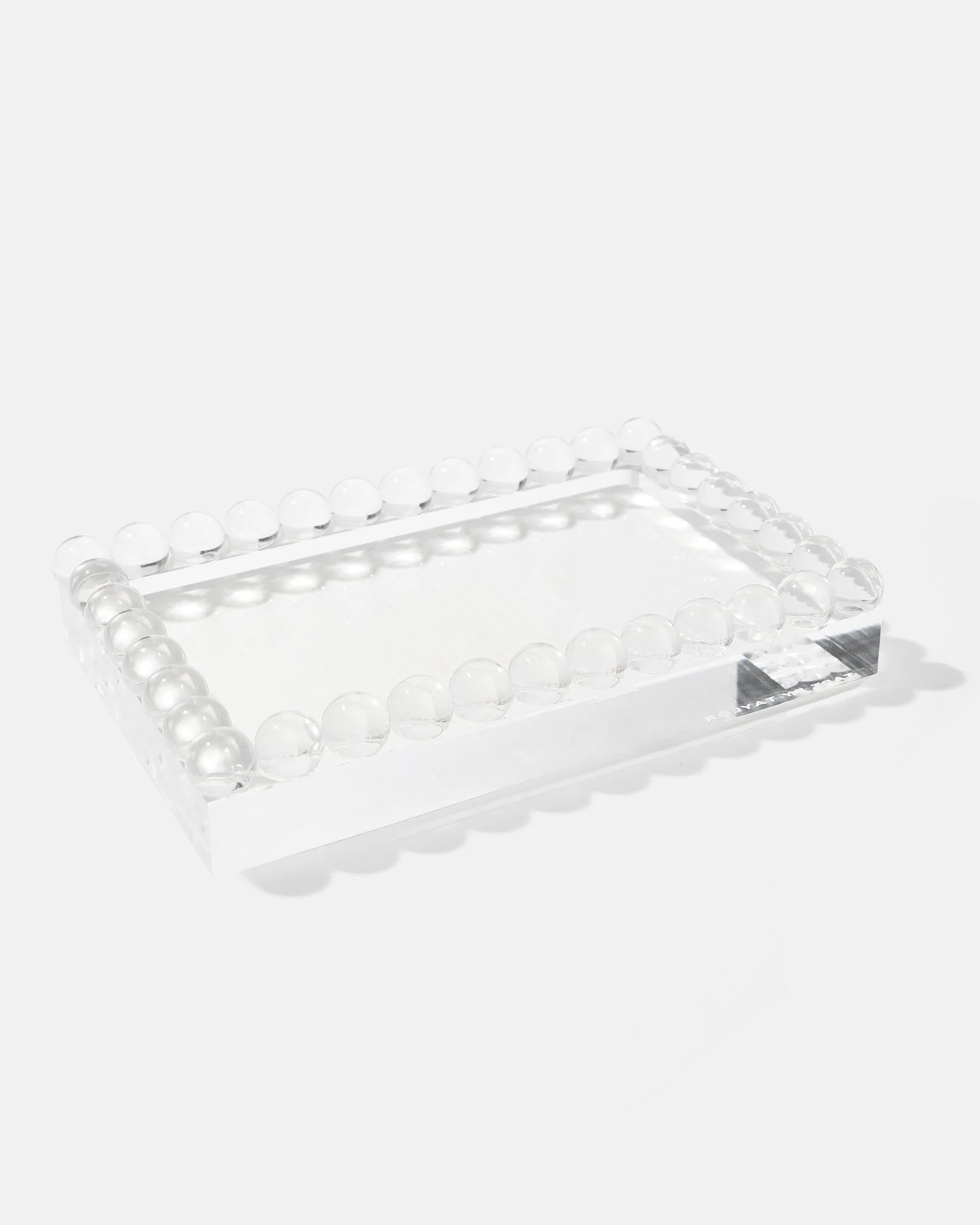 Tart by Taylor Medium Bubble Lucite Tray
