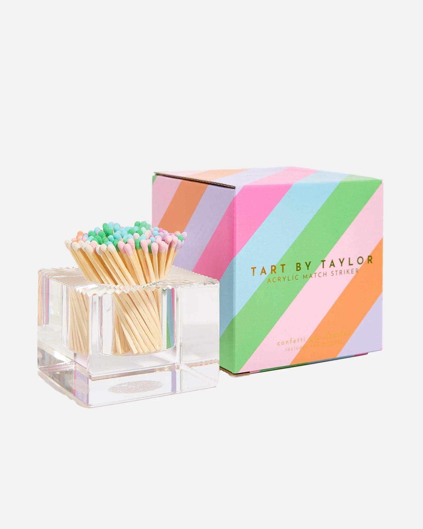 Tart by Taylor Square Match Striker | Confetti Matches