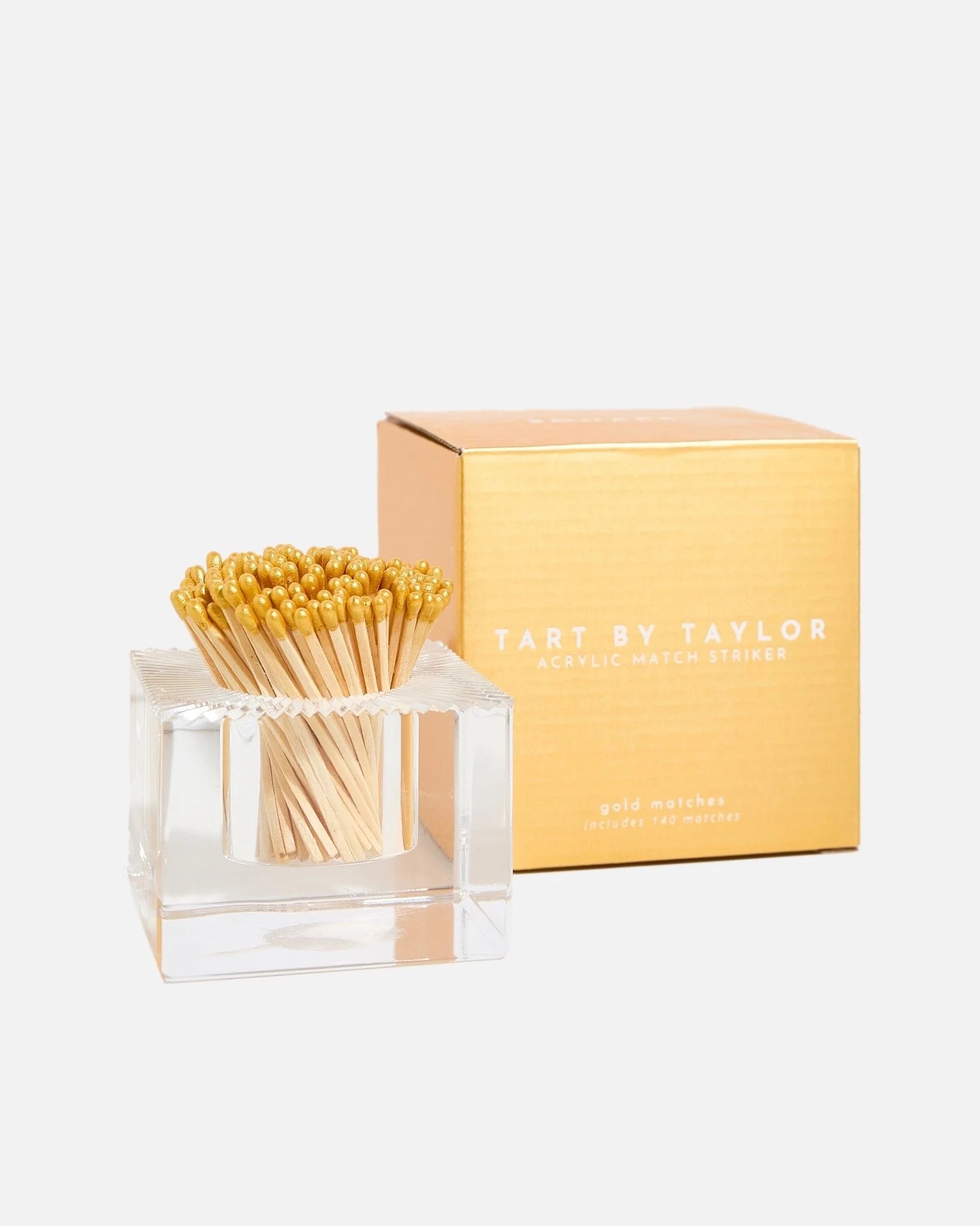 Tart by Taylor Square Match Striker | Gold Matches